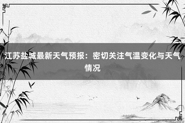 江苏盐城最新天气预报：密切关注气温变化与天气情况